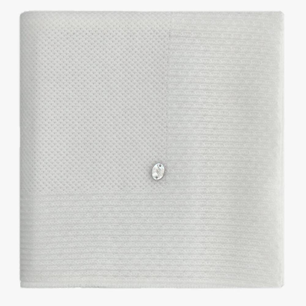 NEW MARTIN ARANDA baby blanket in marfil